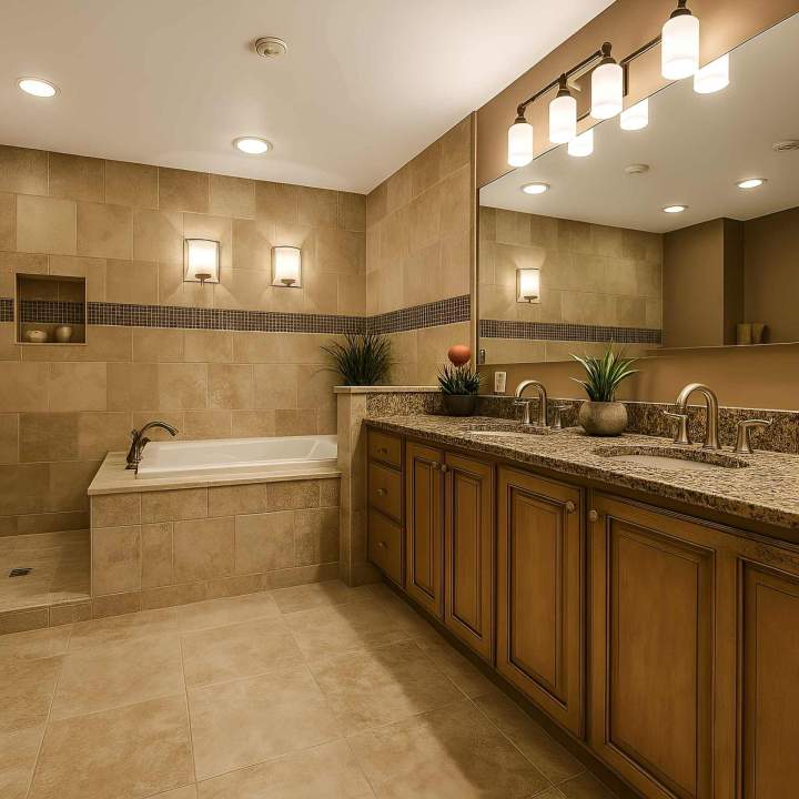 Aménagement personnalisé salle de bain dans le Grand Montréal