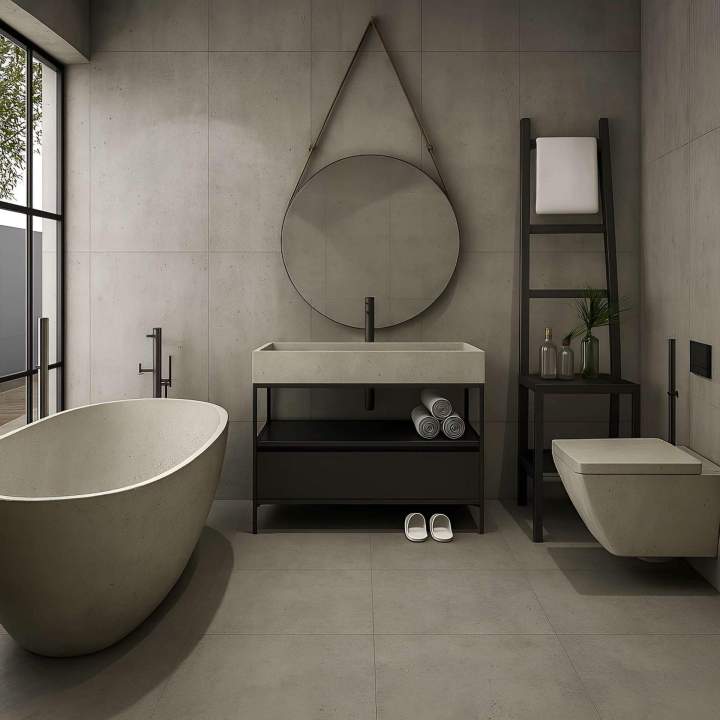 Aménagement mobilier salle de bain tendance dans le Grand Montréal